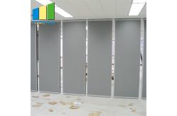China Operable Wall Aluminium Mobile Sound Proof Wall Partitions For Ballroom supplier