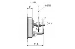 China Versatility Door Handle Tool Box Locks Truck Folding Latch Mirror Polished supplier