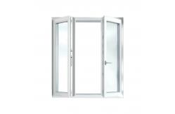 China Durable Apartment Glass Casement Window UPVC Inward Opening Casement Window supplier