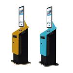 Self Service Kiosk Touch Cash Exchange Machine Ticket Printer Cash Dispenser Payment Cash Acceptor Kiosk for sale