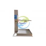 IEC60068-2-75 Impact Testing Machine / Vertical Hammer Test Apparatus 0-1m Drop Height for sale