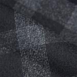 Pure Wool 300gsm Suit Cloth Material Checkered Semi Worsted Fabric 145cm Width for sale