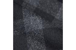 China Pure Wool 300gsm Suit Cloth Material Checkered Semi Worsted Fabric 145cm Width supplier