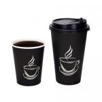 Biodegradable Custom Printed Coffee Paper Cup Eco-friendly Water-based Coating Paper Cup
