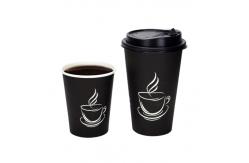 China Biodegradable Custom Printed Coffee Paper Cup Eco-friendly Water-based Coating Paper Cup supplier