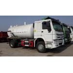 Jetting And Vacuum Sewage Suction Tanker Truck , Sewage Sucking Truck Combined for sale