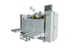 China Semi Auto Corrugated Box Stitching Machine Paper Carton Making Machine supplier