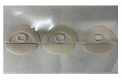 China PTFE Dielectric Constant Gaming Mouse Feet Peripheral Shape Skates supplier