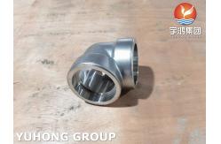 China A182 F53 Socket Weld Elbow , UNS S32750 Super Duplex Steel Forged Fitting supplier