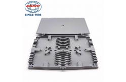 China ABS Flexible Rack Mount Fiber Optic Splice Tray Protective Distribution Box supplier