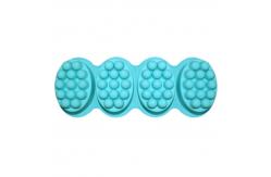 China Diy Handmade Eco Friendly 4 Cavity Silicone Soap Molds Customized supplier
