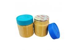 China Round 150ml 360ml 450ml Peanut Butter Jar With Lid supplier