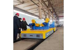 China Explosion Proof Track Handling Electric Transfer Flatbed Cart For Spray Booth supplier
