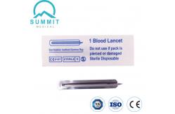 China Hospital Use Simple Steel Blood Test Lancet Individually Wrapped supplier
