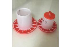 China White PP Poultry Feeder And Drinker Automatic Chicken Drinkers And Feeders supplier