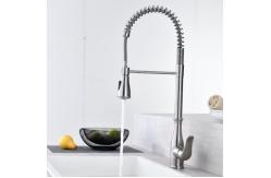 China Smart Sensor 2 Mode Kitchen Spray Taps IPX5 Pull Down Mixer supplier