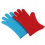 Non Slip Heat Resistant Silicone Microwave Oven Gloves for sale