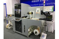 China Foil Stamping Varnishing Label Enhancing Machine 6-50M/Min supplier