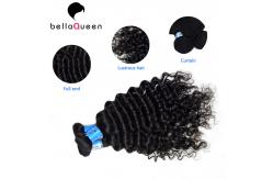 China Full Cuticle Grade 7a  Dyeable Peruvian Virgin Hair Ripple Deep Wave Braiding supplier