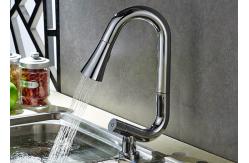 China 360 Degree Rotation Kitchen Basin Faucet Double Mode ROVATE With Brass Body supplier