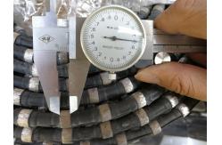 China 8.8mm Diamond Wire Saw Plastic Wire Saw Special For Granite Profiling supplier