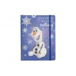 School Small Custom Printed Notebooks With Custom Pages Snowflake Glitter for sale
