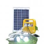 DC 18V 200lm Solar Lighting Systems Remote Control Small Portable Solar Generator for sale