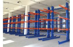 China High Capacity Steel Structural Cantilever Rack For Pipes Lumber Sheet Material supplier