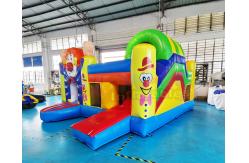 China Tarpaulin Inflatable Bouncer Slide Clown Jumping Bouncy Castle For Advertising supplier