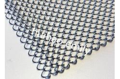 China Fireproof Metal Mesh Shower Curtains Used For Interior Design supplier