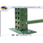 High Capacity Mobile Pallet Racking , Powder Coated Heavy Duty Warehouse Storage Rack