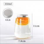 350ml  Screw Cap 46g Disposable Juice Bottles for sale