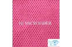 China Jaqaurd Big Pearl Hand Towel Microfiber Cleaning Cloth / Microfiber cleaning towel 40*40 supplier