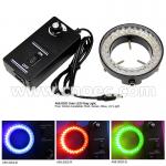 60 Microscope LED Ring Light Microscope Accessories Adjustable with UV Light for sale