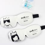 3D Memory Foam Luxury Sleep Mask Customized Bedtime Eye Cover for sale