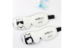 China 3D Memory Foam Luxury Sleep Mask Customized Bedtime Eye Cover supplier