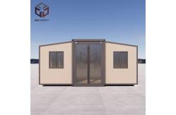 China Fireproof 40ft Expandable Container Home Modular House With Terrace supplier