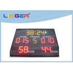 Handle Remote and Simple Function Led Electronic Scoreboard For Wrestling Sport for sale