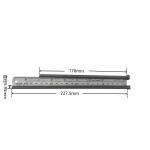 5.95x227.5mm Propeller Shaft In Automobile DIN7981 Standard Dacromet Surface for sale