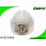 Rechargrable 6.8Ah Miners Cap Lamps Cordless Portable With Three Level Light for sale