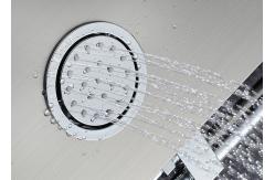 China Sprayed LED Light Waterfall Shower Panel 35 - 65℃ Temperature Range ROVATE supplier
