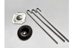 China 95mm Length Bird Proofing Solar Panel Aluminum Proofing Clips supplier