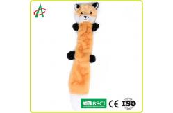 China Cuddly Durable Squeaky Dog Toys 25cm with Super Soft Fabric Material supplier