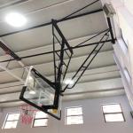 Customized Gymnasium Electric Basketball Hoop Ceiling Mounted for sale