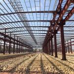 Industrial Prefab Modular Commercial Buildings Construction , PEB Metal Buildings Warehouse for sale