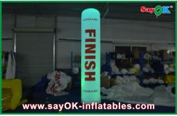 China 3m Height Inflatable Lighting Decoration Led Pillar Cube Column Printed supplier