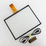 Anti Fingerprint PCAP GFF 17 Inch Touch Panel Sputtering ITO Pattern