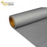 Stainless Steel Wire Reinforced Fire Resistant Fiberglass Fabric For Welding Blanket for sale