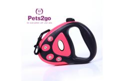China ABS Plastic Spring Locking 350g Retractable Pet Leash supplier