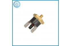 China M4 Brass Screw 10A Bimetal Temperature Switch  85C OFF Bimetal Disc Thermostat supplier